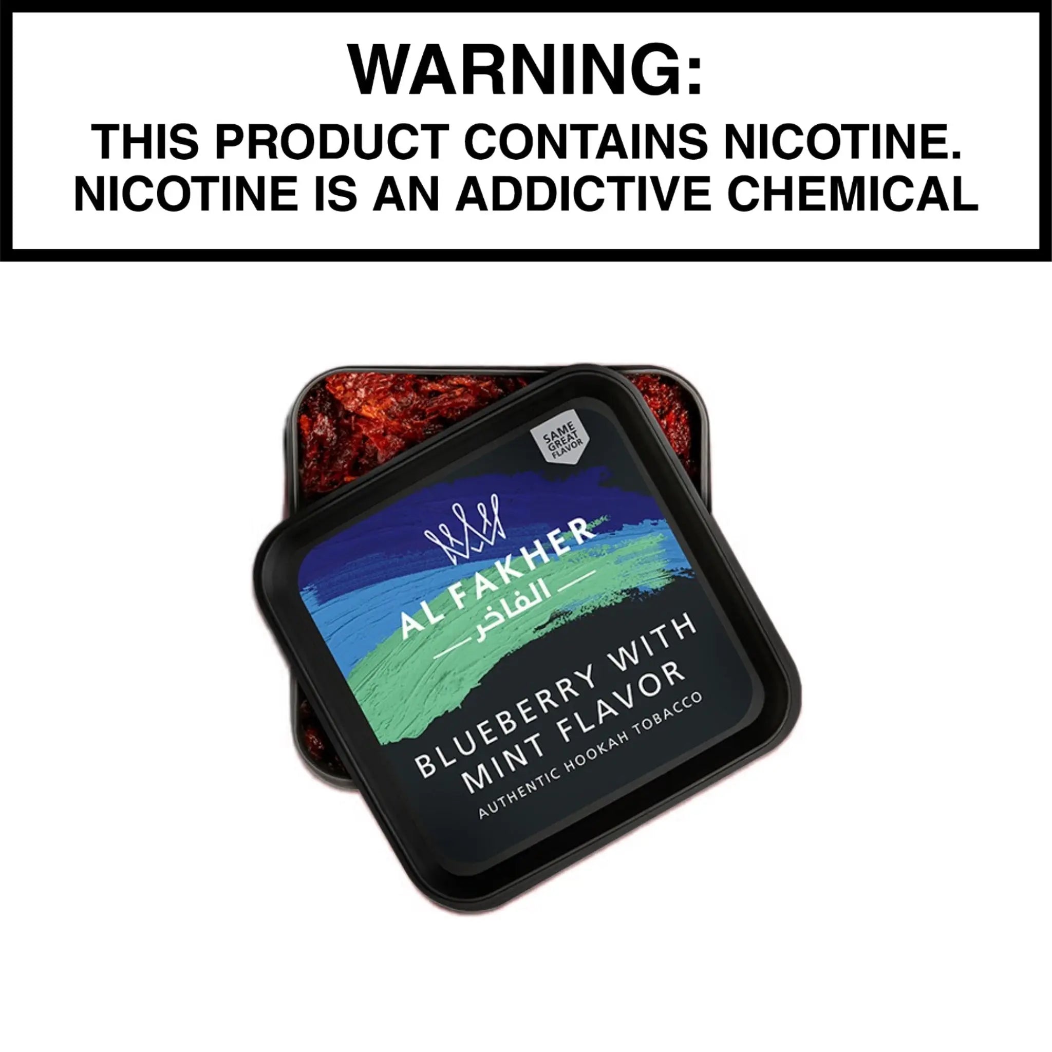 Al Fakher Blueberry Mint Hookah Tobacco 250g