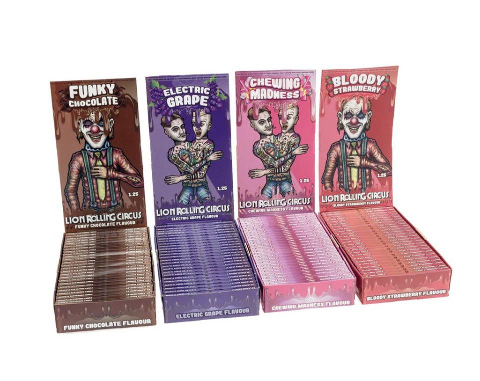 Lion Rolling Circus Flavor 1 1/4 Papers