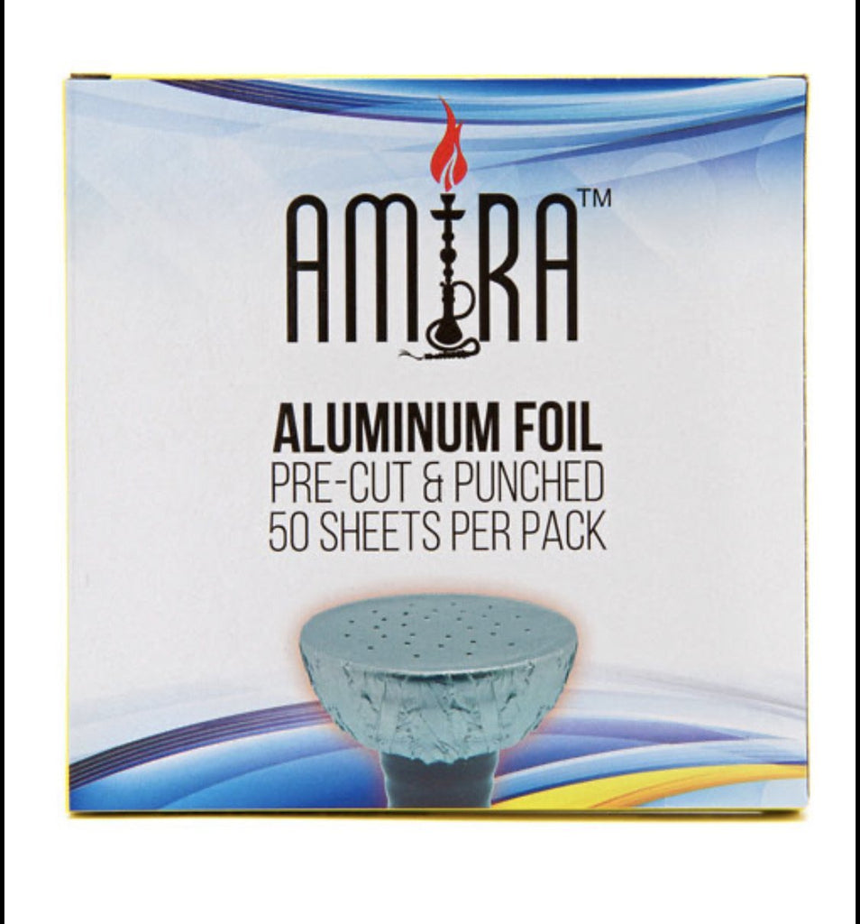 Pre - cut - Punched Hookah Aluminum Foil Amira
