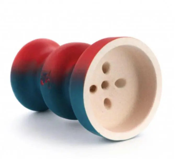 ST Indigo Infinity Killer Red  Blue Classic Hookah Bowl