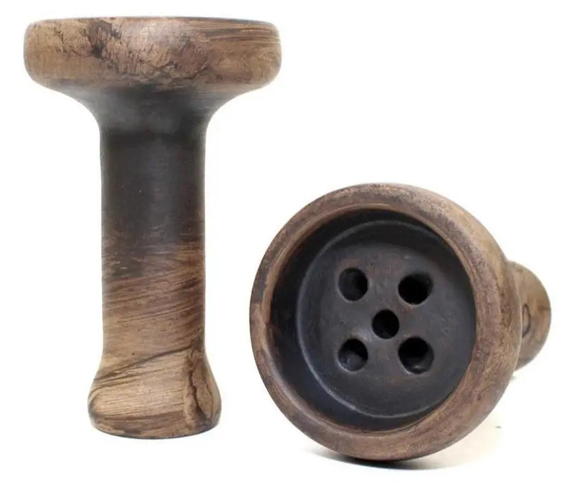 OBLAKO HOOKAH BOWL BLACK Unglazed