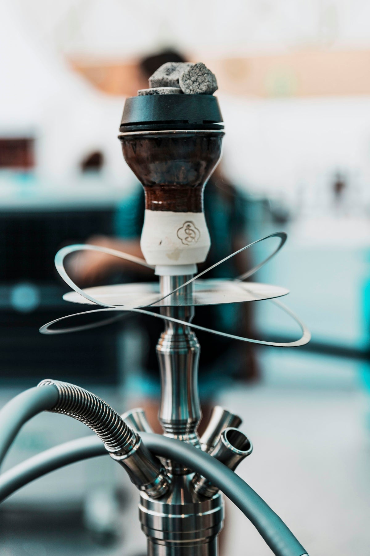a close-up of a microscope