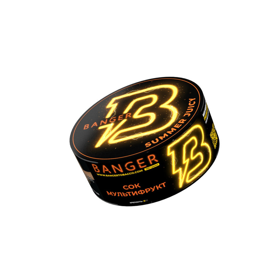 Banger Summer Juicy Hookah Tobacco 100g
