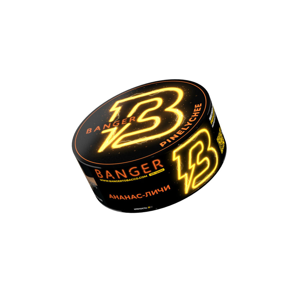 Banger PineLychee Hookah Tobacco 100g