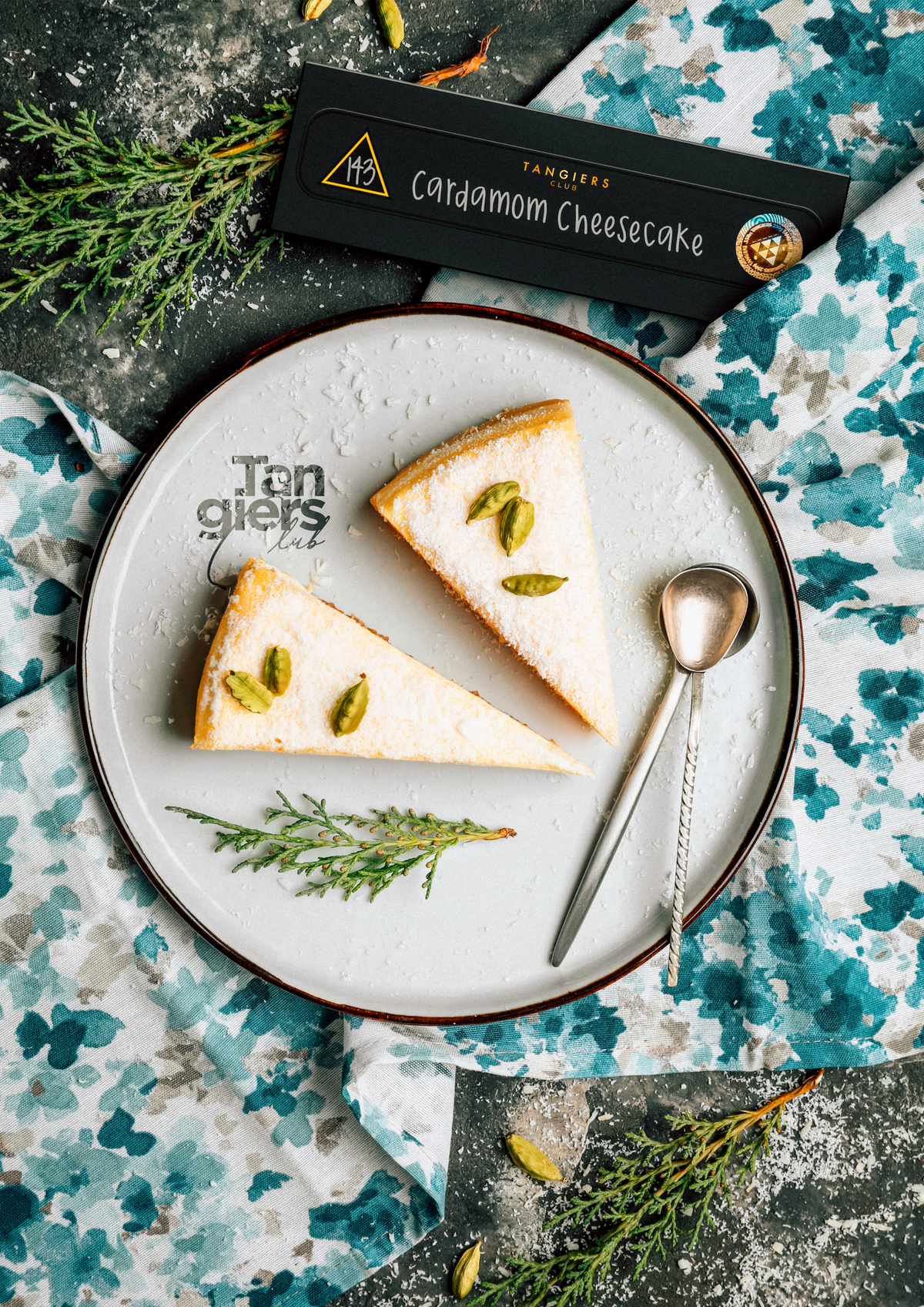 Tangiers Cardamom Cheesecake 250gr (#143)