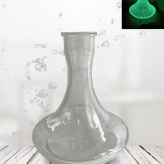 Vessel Craft Green Glowing Dots Hookah Base