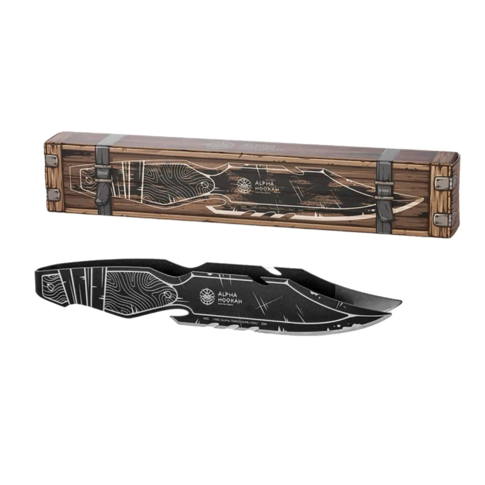 Alpha Hookah Tong Titanium Edition - SoBe Hookah