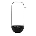Moze Charcoal Basket Black