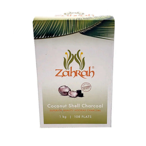 Zahrah Coconut Shell Hookah Charcoal 25mm