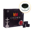 Crown Hookah Coals Lotus Shape