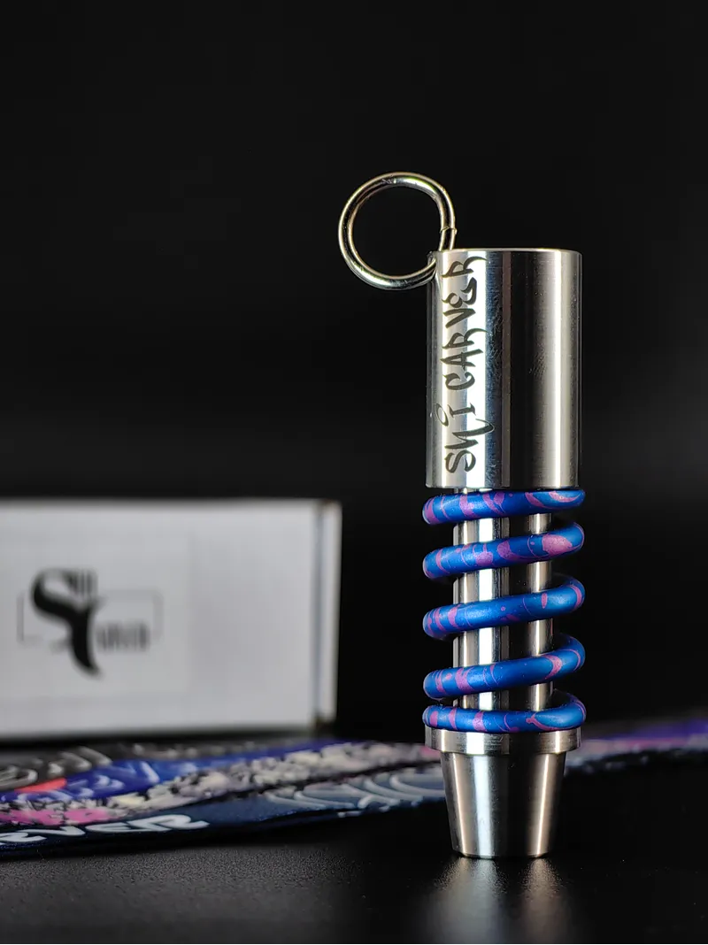 Shi Carver Spring 2.0 Mouthpiece Blue Pink