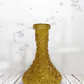 Vessel Premium Frosty Yellow Hookah Base