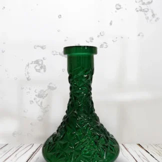 Vessel Premium Frosty Emerald Hookah Base