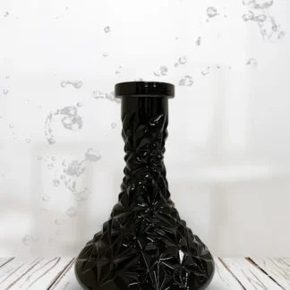 Vessel Premium Frosty Black Hookah Base