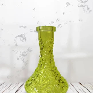 Vessel Premium Frosty Light Green Hookah Base