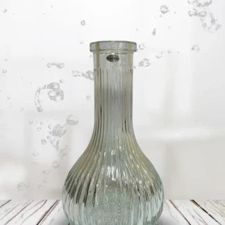 Vessel Premium Medusa Drop Clear Hookah Base