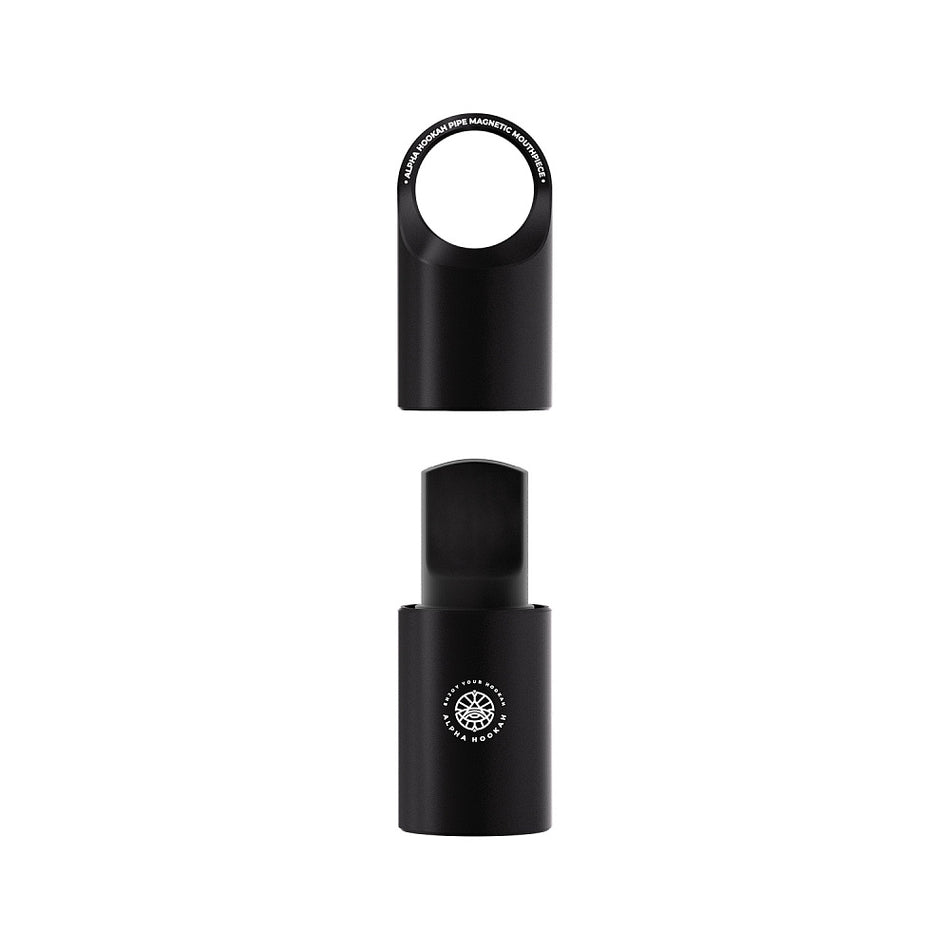 Alpha Hookah Personal Mouthpiece - Pipe 2.0 Black