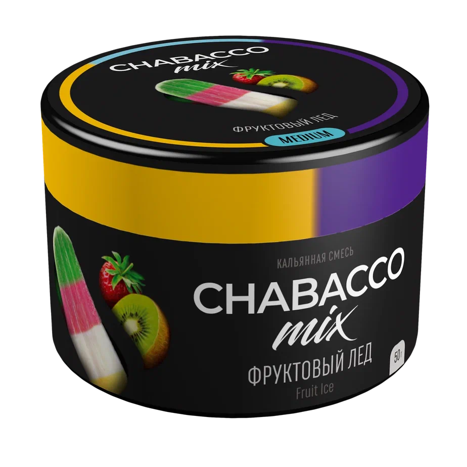 Chabacco Fruit Ice Hookah Tobacco 50g