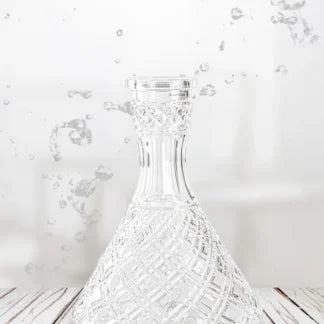 Vessel Premium Crystal Clear Cut 1 Hookah Base