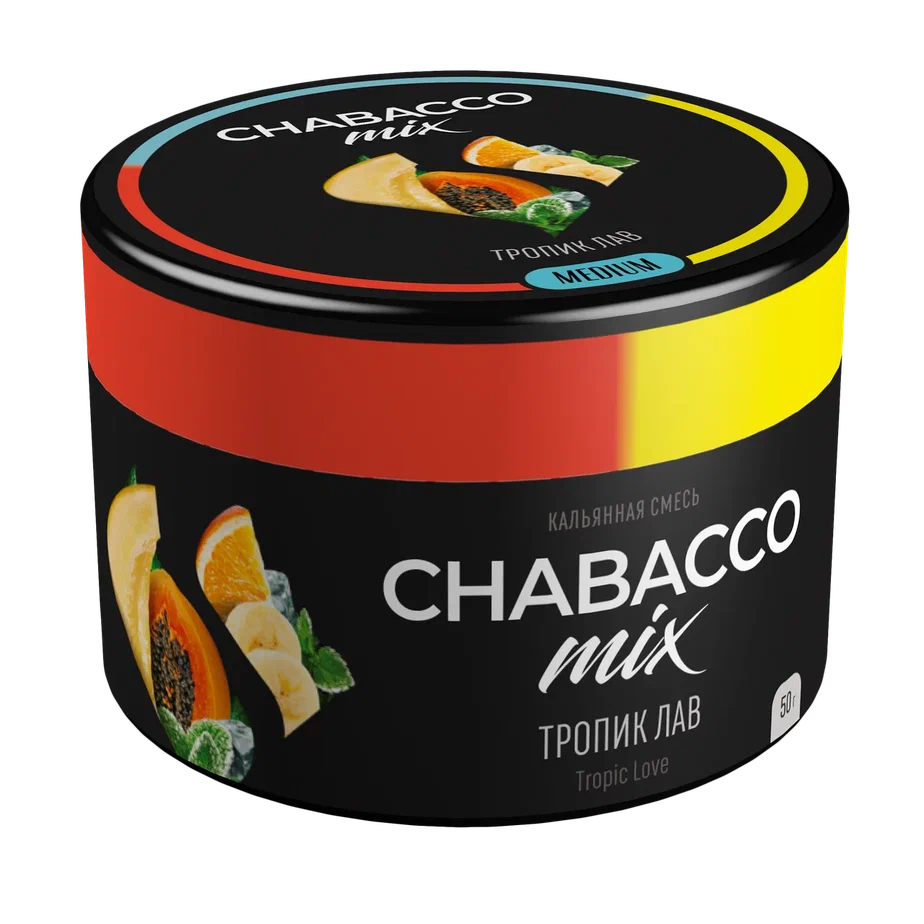 Chabacco Tropic Love Hookah Tobacco 50g