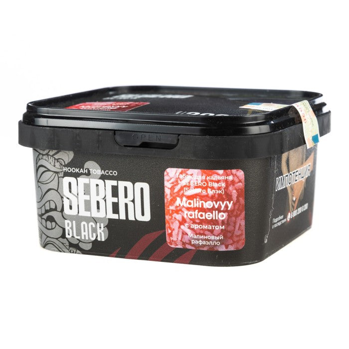Sebero Black Malinovyy Rafaello Hookah Tobacco 200g