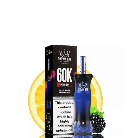Al Fakher Crown Bar 60K E-Hose X Disposable