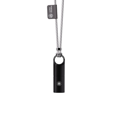 Alpha Hookah Personal Mouthpiece - Pipe 2.0 Silver