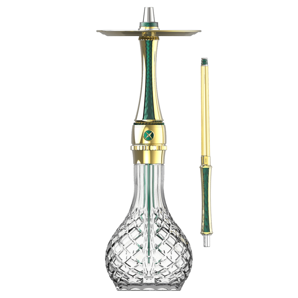 Maxx Royal Hookah Emerald Gold