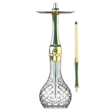 Maxx Royal Hookah Emerald Gold