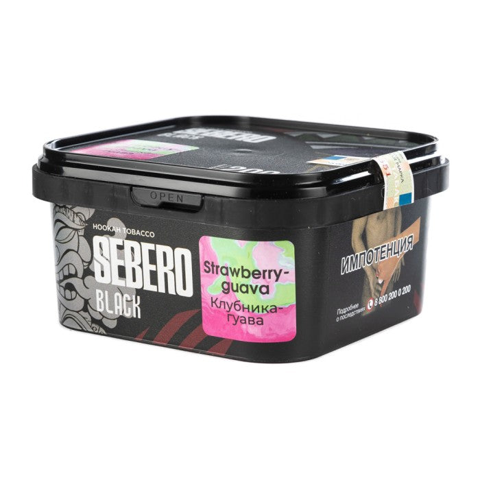 Sebero Black Strawberry Guava Hookah Tobacco 200g