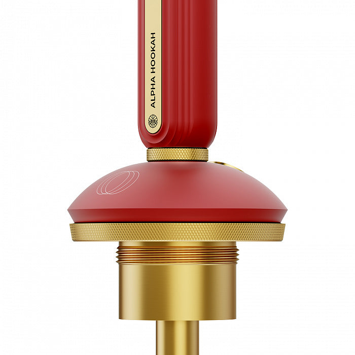 Alpha Hookah Echo Gold Ruby Red