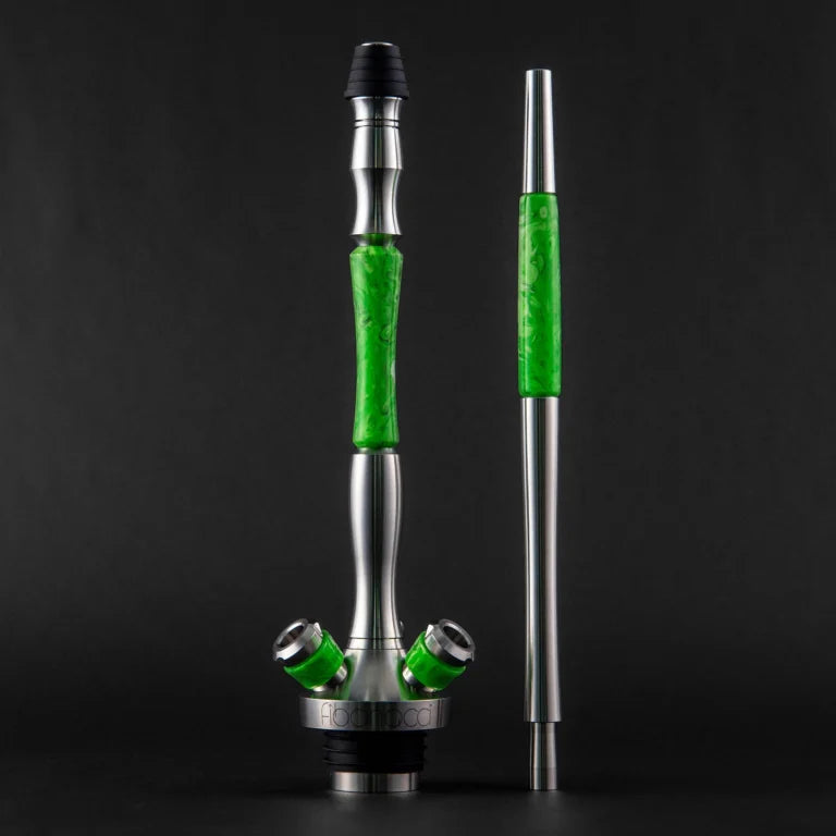 Union Hookah Fibonacci Acrylic Green