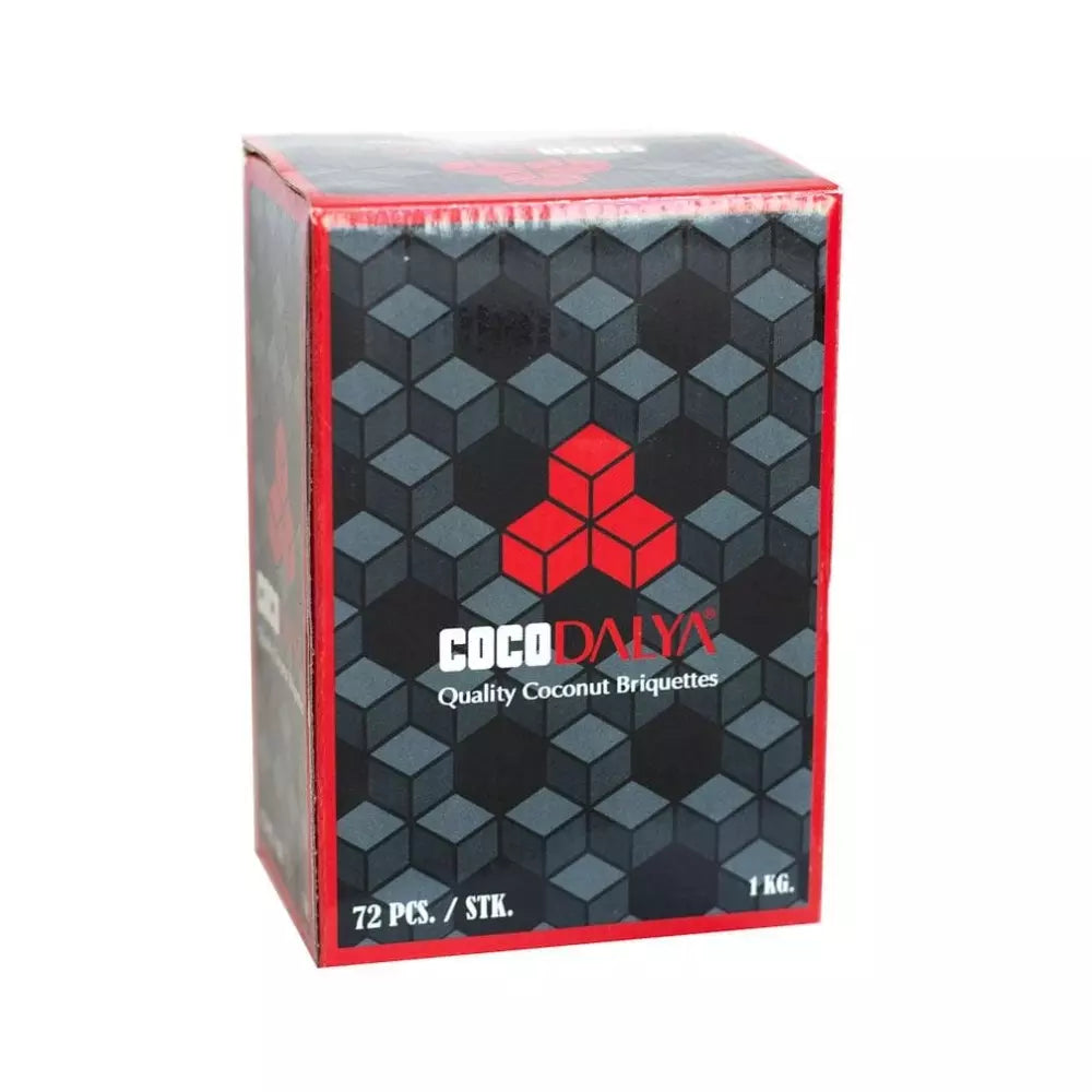 Adalya Cocodalya Coconut Hookah Charcoal – Cubes – 72 Pieces