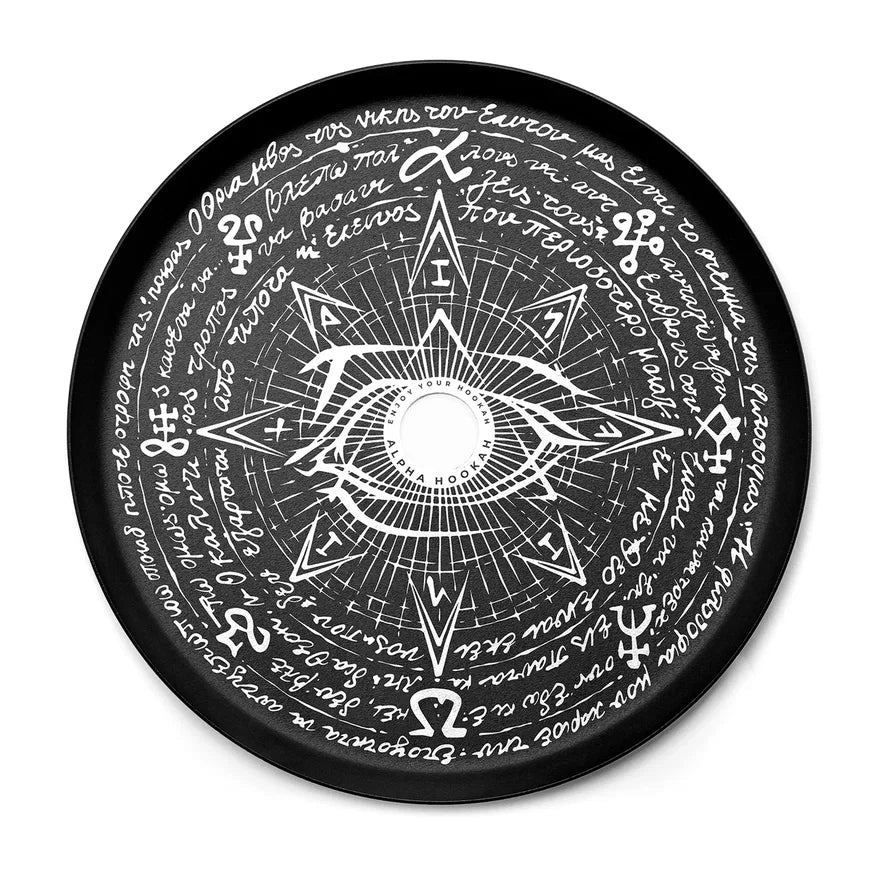 Alpha Hookah Plate (No.10)