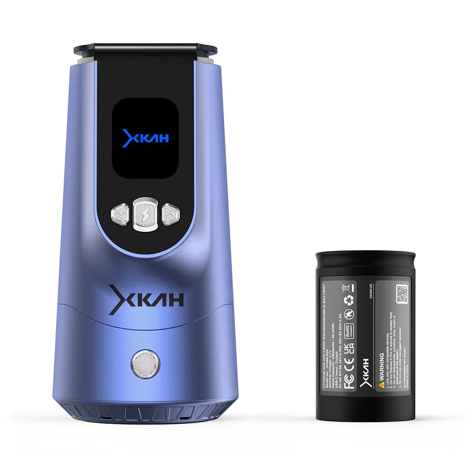 XKAH Pro + Power Blue Electronic Hookah