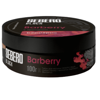 Sebero Black Black Barberry Hookah Tobacco 100g