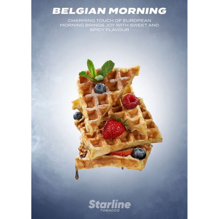 Starline Belgian Morning Hookah Tobacco 200g