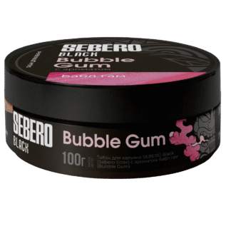 Sebero Black Bubble Gum Hookah Tobacco 100g