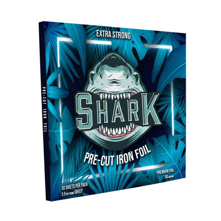 Cyril Aluminium Foil Shark Pre-cut &amp Punched – 40micr 50 Sheet