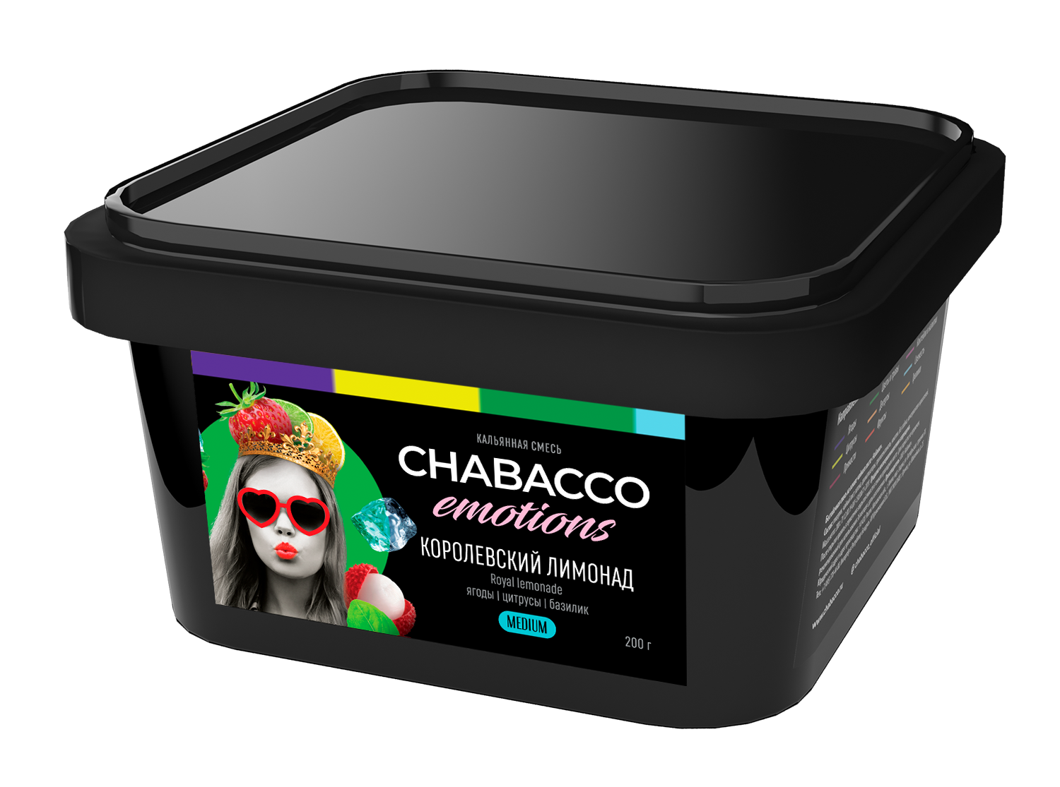Chabacco Emotions Royal Lemonade Hookah Tobacco 200g