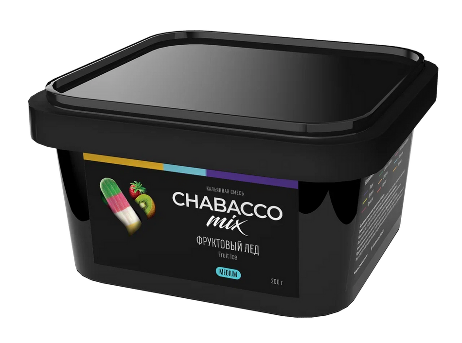 Chabacco Fruit Ice Hookah Tobacco 200g