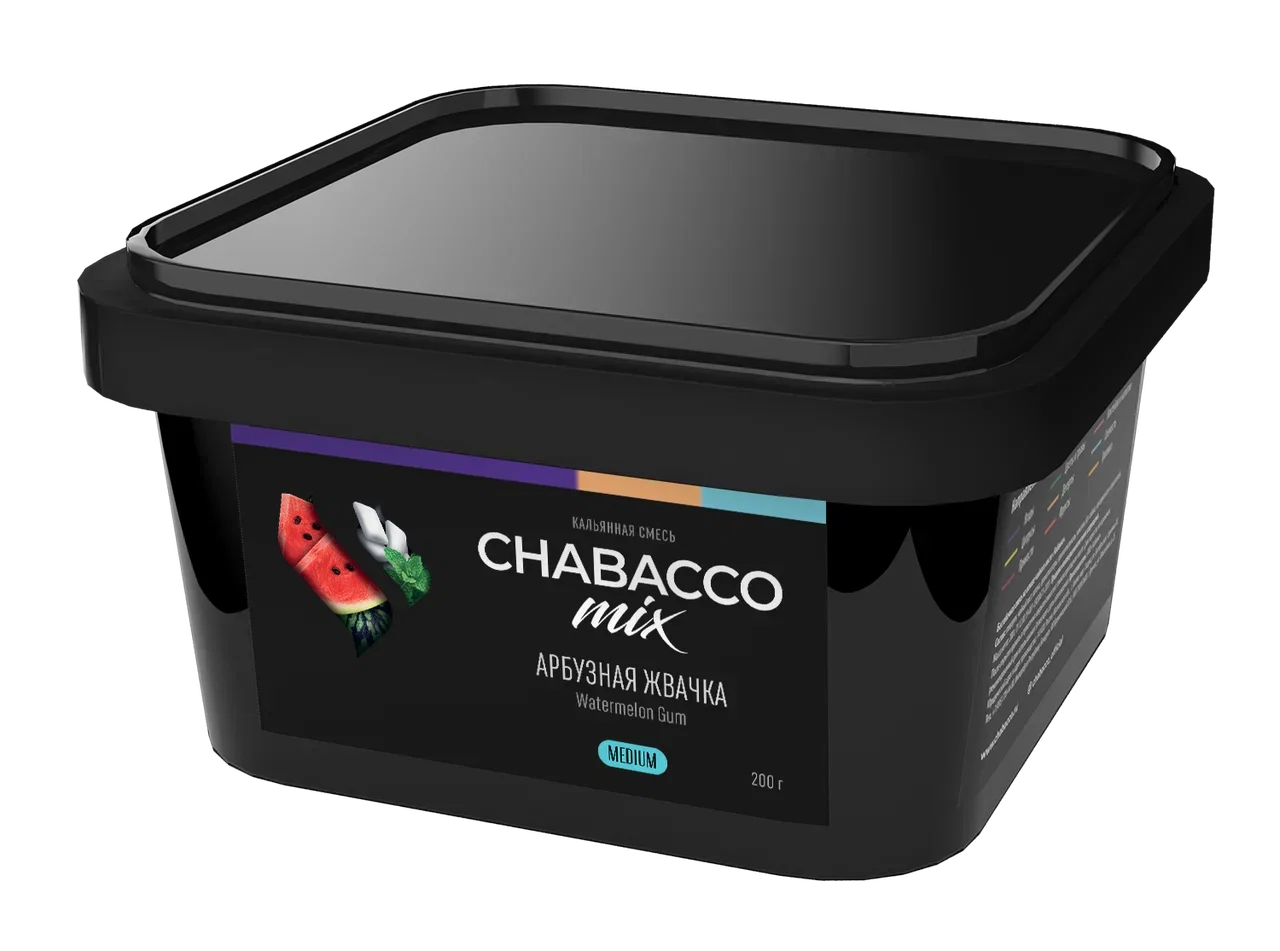Chabacco Watermelon Gum Hookah Tobacco 200g