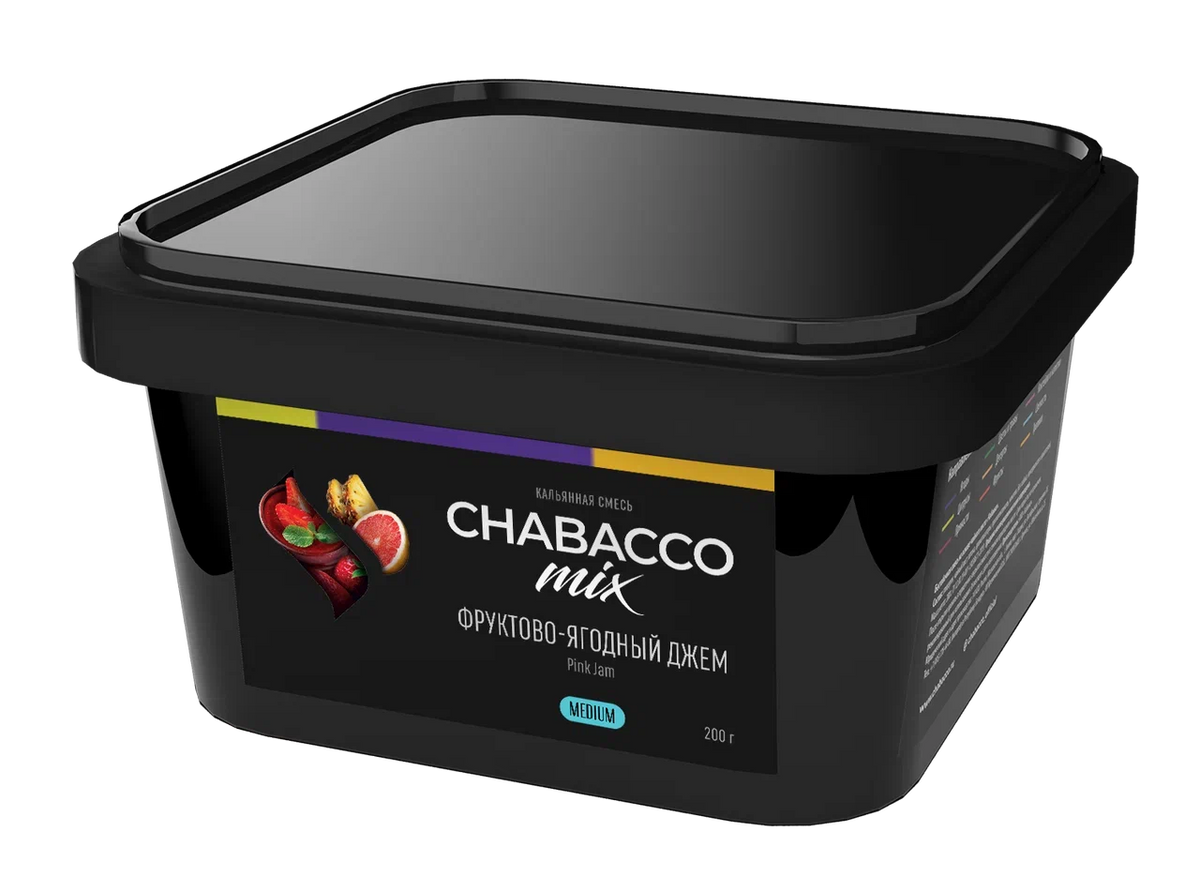 Chabacco Pink Jam Hookah Tobacco 200g