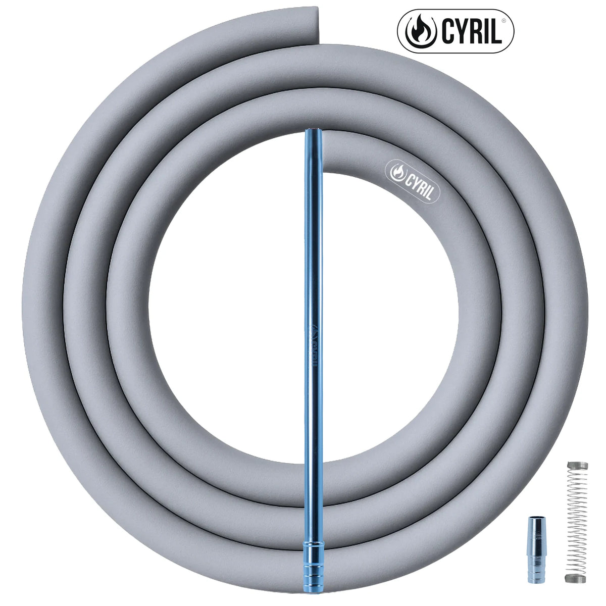 Cyril Hose Set Slim Small 11.8 in – Silver