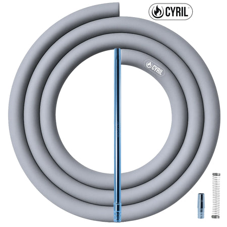 Cyril Hose Set Slim Small 11.8 in – Silver