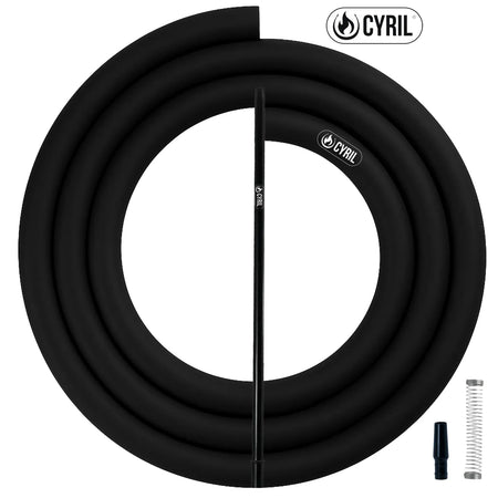 Cyril Hose Set Slim Medium 13.7 in – Black