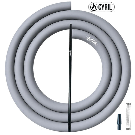 Cyril Hose Set Slim Medium 13.7 in – Grey
