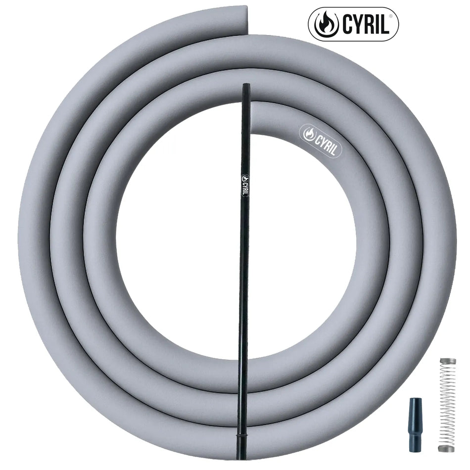 Cyril Hose Set Slim Medium 13.7 in – Grey