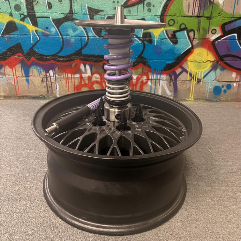 Shi Carver Hookah Wheel Black – Violet