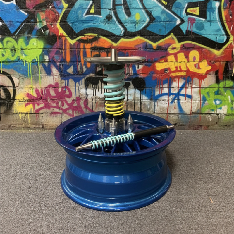 Shi Carver Hookah Wheel Blue – Light Blue